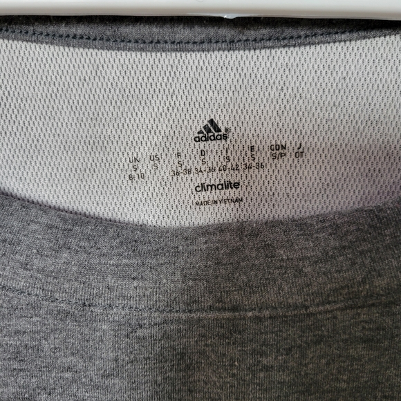 S grey Adidas sweater - Picture 2 of 2